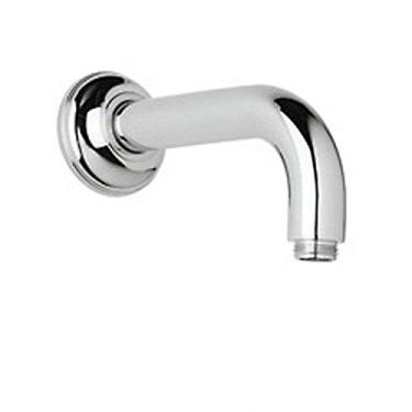 Imagem de Rohl Braço de chuveiro montado na parede 1455/6APC Michael Berman, 15 cm, cromado polido