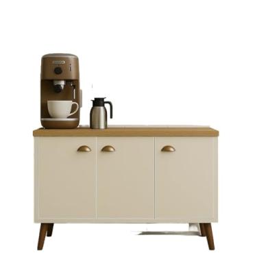 Imagem de Aparador Buffet 3 Portas Com Pés Retro Cantinho Do Café(NATURE/OFF)