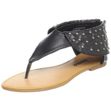 Imagem de Josmo Sandália 18750 (bebê/criança pequena/criança grande), Preto, 1 Little Kid