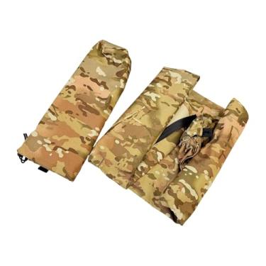 Imagem de YIJU Cadeira de acampamento camuflada, banco de acampamento na árvore, cadeira suspensa, assento de balanço confortável, assento de rede para caminhadas na