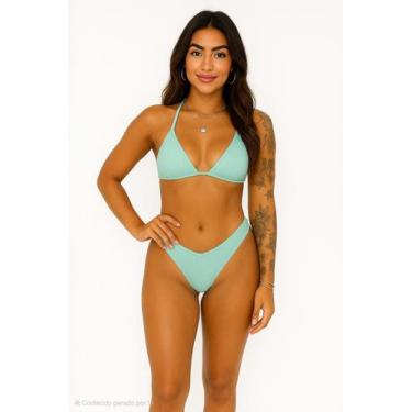 Imagem de Biquíni Cortininha Asa Delta Marquinha Verão P ao GG - TRIBO MODA, Ver