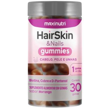 Imagem de HairSkin e Nails Gummies 30 gomas - Maxinutri