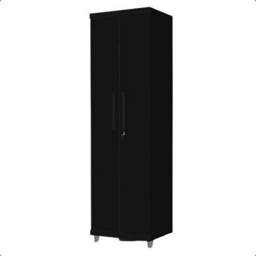 Imagem de Multiuso Guerreiro Branco com Chave - Amélia Móveis, Preto