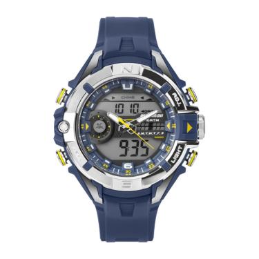 Imagem de Relógio Mormaii Masculino Ref: Mo1184a/8a Esportivo Anadigi Azul