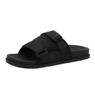 Imagem de Chinelo Feminino Plataforma Poofy Tira Slide Macio Usaflex-Feminino