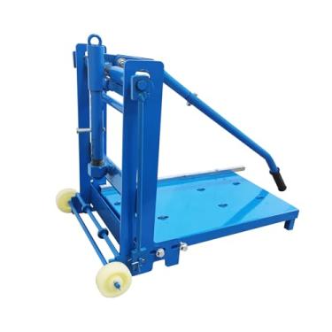 Imagem de INTBUYING Máquina de corte de tijolos de bloco aerado, cortador de pavimentação divisor de blocos, ferramenta de pavimentação, ferramenta de pavimentação, com rodas, para projetos de construção