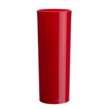 Imagem de Copo Acrilíco Premium 30pçs Long Drink 330ml (VERMELHO)