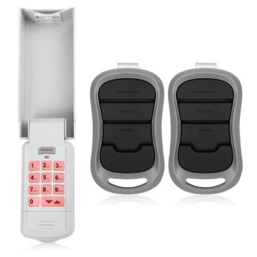 Imagem de Teclado abridor de porta de garagem e controle remoto Soobool GK-R 373