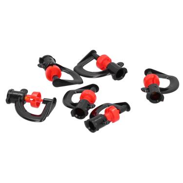 Imagem de ZAWELIYO Bico de Spray Giratório, Aspersor Suspenso para Estufas de Jardim, Bocal de Atomização Tipo G Durável, Ideal para Gramados, Jardins, Quintais, Bocal ABS de 30 Unidades