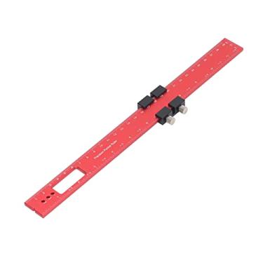 Imagem de Régua de 300 mm para marcenaria de liga de alumínio para marcenaria com bolso deslizante