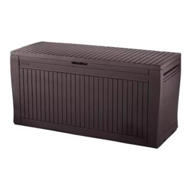 Imagem de Baú Comfy Deck Box Organizador Keter, Marrom