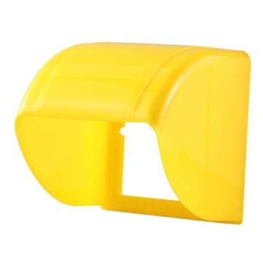 Imagem de Generic Tampa de tomada externa tipo 86, tampa de interruptor de parede à prova d'água e poeira, proteção para fonte de alimentação, ideal para reformas, Amarelo