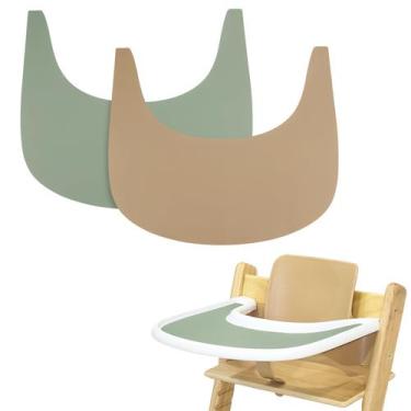 Imagem de Baby Seat LLHQAMT Tapete americano de silicone para Stokke Tripp Trapp