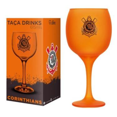 Imagem de Taça Corinthians Drinks Prime Laranja 615ml - Allmix, Laranja