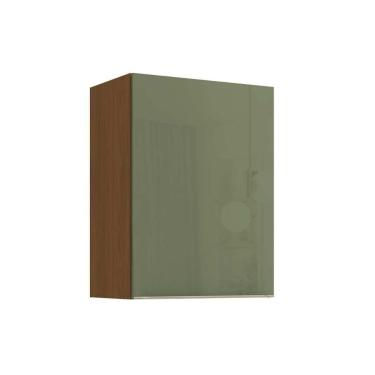 Imagem de Armário Aéreo P- Cozinha Vibra T643 C- 1 Porta 60cm Canela-verde Pistache Lacca - Kappesberg