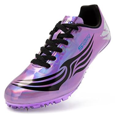 Imagem de Tênis de Corrida Roxo Roxa 4 - Ifrich - Masculino - Atleta, Corredor - 1907 - Sapato Desportivo - Tamanho 4