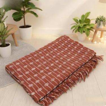 Imagem de Manta para Sofá 3,00 X1,80m / 2,40 X 1,80m / 2,10 X 1,20m Manta Sofa Gigante, Elegante e Atraente(Tijol-VERNIZ-2,40x1,80)