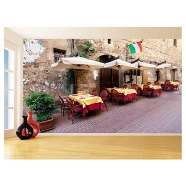 Imagem de Papel De Parede 3D Cidade Antiga Europeia Vila 3,5M Cda68 - Você Decor