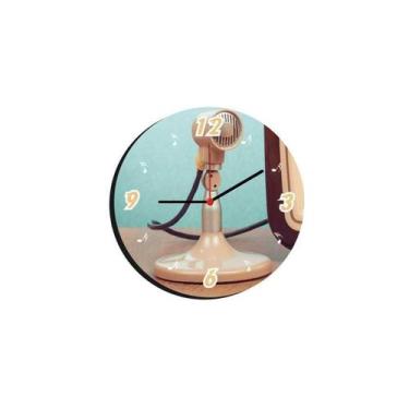 Imagem de Relógio De Parede Decorativo Estilo Música 08 - New Decor