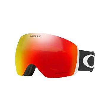 Imagem de Oakley Óculos de neve Flight Deck Prizm preto com lente de irídio Prizm Torch + capa