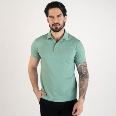 Imagem de Camisa Polo Ellus Verde Claro-Masculino