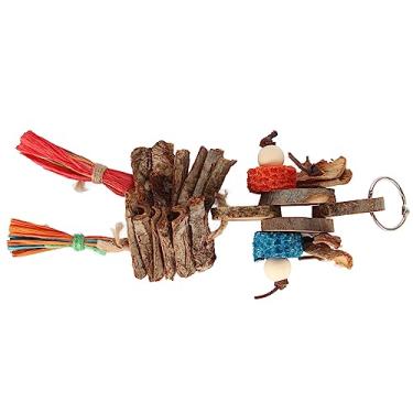 Imagem de Generic Brinquedos para Morder Pássaros, Brinquedos Coloridos Seguros para Pendurar Mordidas de Pássaros para Periquito Pavão para Casa para Jardim