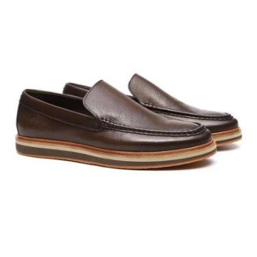 Imagem de Sapato Casual Masculino Angra Cafe Samello-Masculino