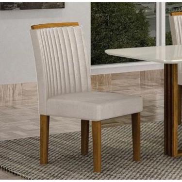 Imagem de Cadeira Para Mesa de Jantar 2 Unidades Jade MDF - Leifer