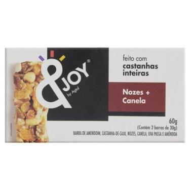 Imagem de Barra de Nuts Nozes e Canela & Joy 60g - Agtal