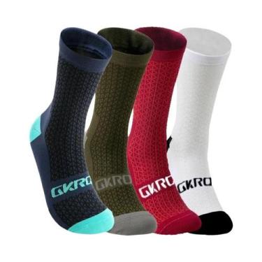 Imagem de Meias Esportivas Unissex De Alta Qualidade Para Ciclismo, Corrida E Ba