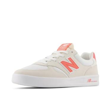 Imagem de New Balance Tênis feminino Ct300 V3, Sal marinho/vermelho derivado/branco, 13 Wide