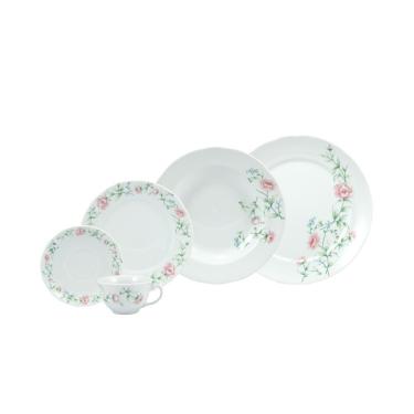 Imagem de Jogo De Jantar 20 Peças Chá Café Tereza Porcelana Schmidt