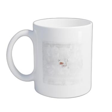 Imagem de Caneca Xícara de Café Porcelana 300ml Com Desenho Sol Pixelado