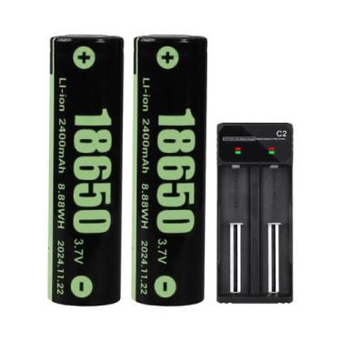 Imagem de Bateria De Íon De Lítio Recarregável 18650 De 2400mAh Para Alto-falant