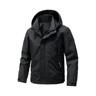 Imagem de Jaqueta Impermeável E À Prova De Vento Unissex Para Caminhadas, Anti-r
