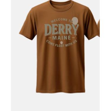 Imagem de Camiseta It A Coisa Bem Vindos A Derry Mayne 100% Algodão Unissex - ky