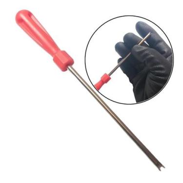Imagem de 01 Tarraxa Ferramenta Saca Núcleo P/ Encher Pneu 16cm - Bremen