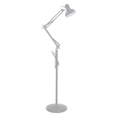 Imagem de Luminária Piso 1,90m Articulada Chão Pedestal Coluna Refletor Led Abajur Spot Gimpo MT-930B Cor: BRANCO