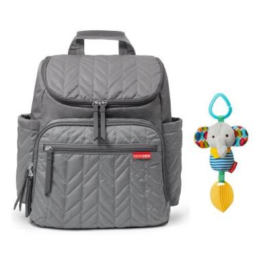 Imagem de Mochila Maternidade Forma Cinza Skip Hop