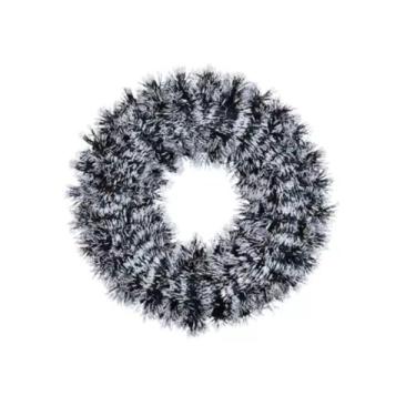 Imagem de Guirlanda de Natal Luxo 38cm - Enfeite de Porta com Galhos Cheios, Decorativa Festiva Premium, Ideal para Casa, Entrada Ampla e Ambientes Natalinos (LUXO NEVE 30CM)