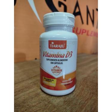 Imagem de Vitamina D3 2000UI 60 cápsulas softgel - TIARAJU