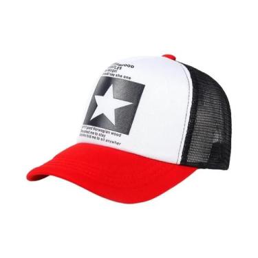 Imagem de Boné De Beisebol Unissex Ajustável Primavera Verão Com Rede Respirável