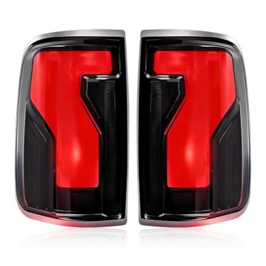 Imagem de Luzes traseiras LED Lucky 7 adequadas para Ford F150 2004-2008 Lente fumê com seta de partida dinâmica, freio e conjunto de luz de ré