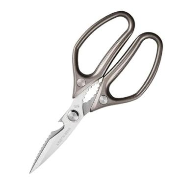 Imagem de Cozinha Tesoura de Aço Inoxidável de Osso de Frango Carne Multiuso Ao Ar Livre(802)