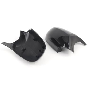 Imagem de Horett Substituição da Capa do Espelho Retrovisor para E90 E91 E92 E93 LCI Gloss Black Acessório de Carro