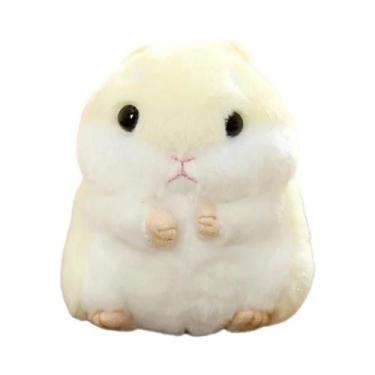 Imagem de Chaveiros Kawaii De Hamster Macio Com Pompom De Pelo Sintético De Coel