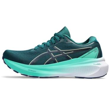 Imagem de ASICS Tênis de Corrida Gel-Kayano 30 Feminino, Expansão azul-petróleo/azul, 7.5