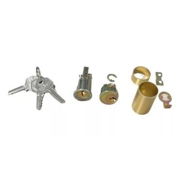Imagem de Kit Cilindro E Chave Fechadura Fx 1500 Intelbras