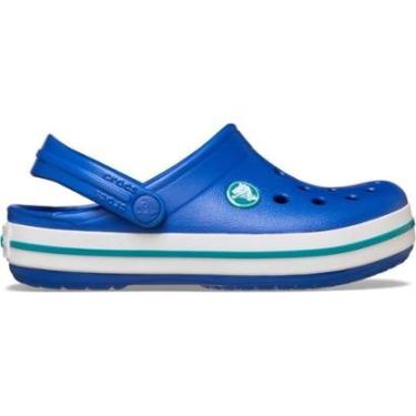 Imagem de Sandália Crocs Crocband Clog T Blue Bolt/Turbo Teal-Unissex