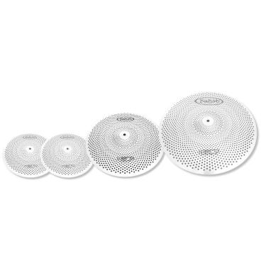 Imagem de Kit Pratos Hero Mute Par Chimbal 14 + Crash 16 + Crash 18